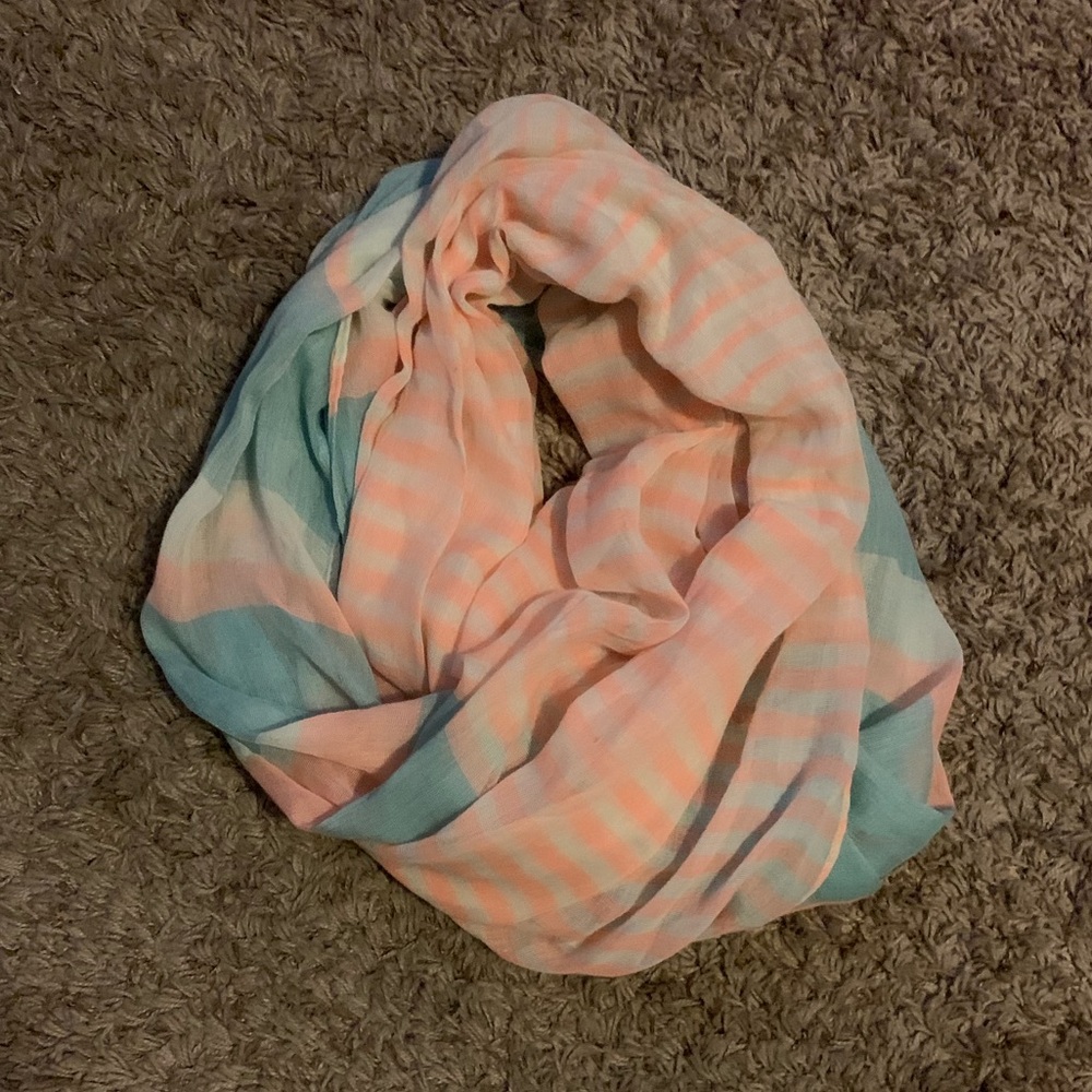 Striped Infinity Scarf